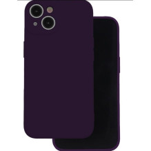 „iLike Apple“ silikoninis dėklas, skirtas iPhone 16 Pro Max 6,9" slyvų spalvos