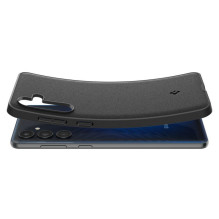 Spigen - Spigen Essential SandBlast Case for Samsung Galaxy M55 5G - Matte Black Spigen - Spigen Essential SandBlast Case for Samsung Galaxy M55 5G - Matte Black