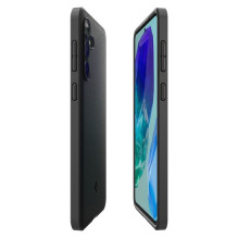 Spigen - Spigen Essential SandBlast Case for Samsung Galaxy M55 5G - Matte Black Spigen - Spigen Essential SandBlast Case for Samsung Galaxy M55 5G - Matte Black
