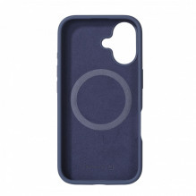 Evelatus Apple iPhone 16 Premium Magsafe Soft Touch Silicone Case Midnight Blue