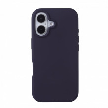 „Evelatus Apple iPhone 16 Premium Magsafe“ minkštas silikoninis dėklas, tamsiai violetinis
