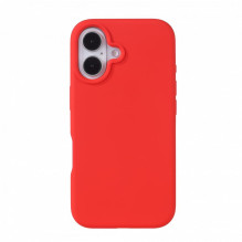 „Evelatus Apple iPhone 16 Premium Magsafe“ minkštas silikoninis dėklas, raudonas „Evelatus Apple iPhone 16 Premium Magsafe“ minkštas silikoninis dėklas, raudonas