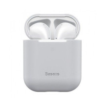 „Baseus Apple Silica Series“ itin plonas silikoninis apsauginis dėklas, skirtas „AirPods 1 / 2“, pilkas