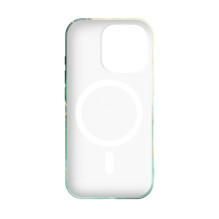 „Evelatus Apple iPhone 16 Pro Slim“ dėklas su „Magsafe“ individualizuotu spausdinimo dizainu, žalias „Evelatus Apple iPhone 16 Pro Slim“ dėklas su „Magsafe“ individualizuotu spausdinimo dizainu, žalias