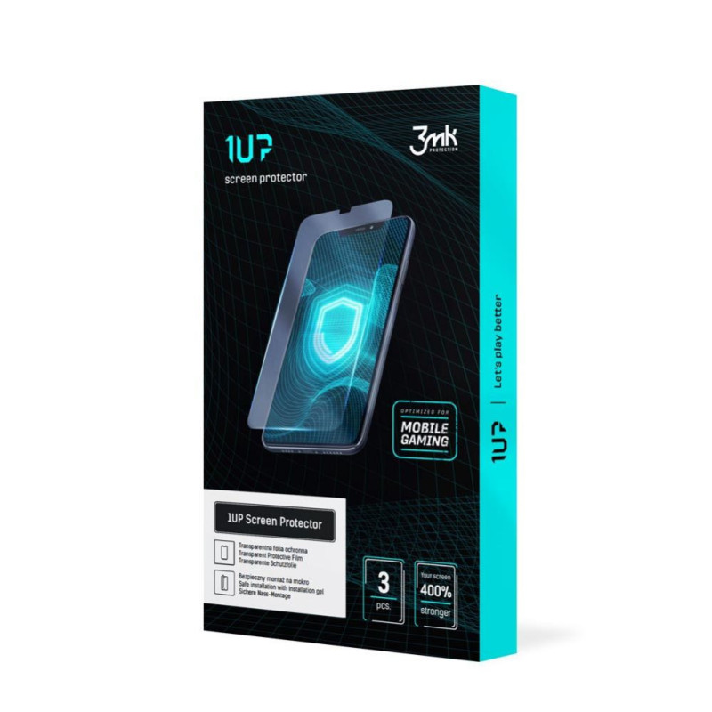 3MK Apple iPhone 12 / 12 Pro 1UP plėvelė mobiliesiems žaidimams, 3 vnt.