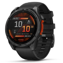 „Garmin“ išmanusis laikrodis „Fenix 8“ / pilkas, 51 mm, AMOLED