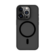 „Connect“ „Apple iPhone 15 Pro“ hibridinis dėklas su magnetiniu PC+TPU, juodos spalvos „Connect“ „Apple iPhone 15 Pro“ hibridinis dėklas su magnetiniu PC+TPU, juodos spalvos