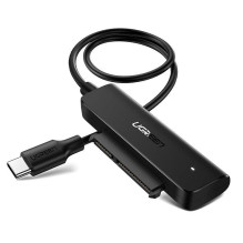 Ugreen Ugreen adapteris HDD SSD 2.5'' SATA III 3.0 - USB Type C 3.2 Gen 1 (SuperSpeed USB 5 Gbps) juodas (70610 CM321)