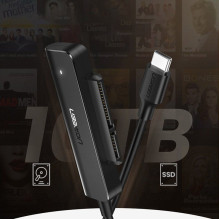 Ugreen Ugreen adapter HDD SSD 2.5'' SATA III 3.0 - USB Type C 3.2 Gen 1 (SuperSpeed USB 5 Gbps) black (70610 CM321)
