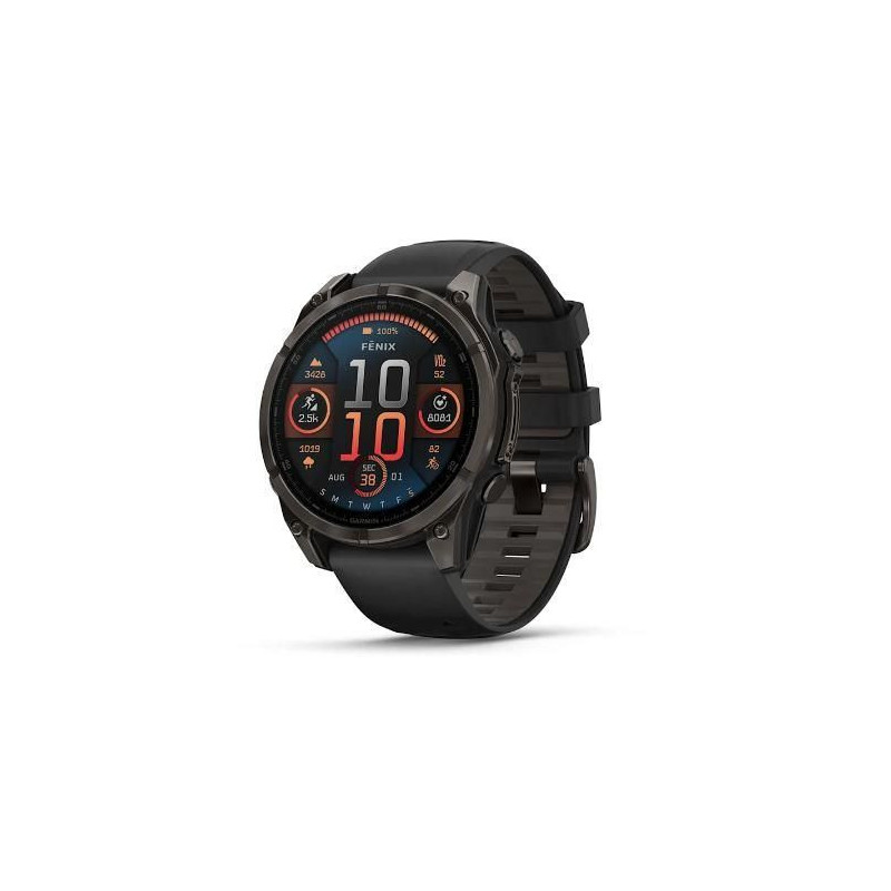 Garmin SMARTWATCH FENIX 8 SAPPHIRE / BLACK / GRAY 47 mm, AMOLED
