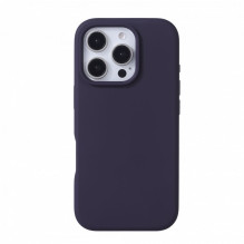 „Evelatus Apple iPhone 16 Pro Max Premium Magsafe“ minkštas silikoninis dėklas, tamsiai violetinis
