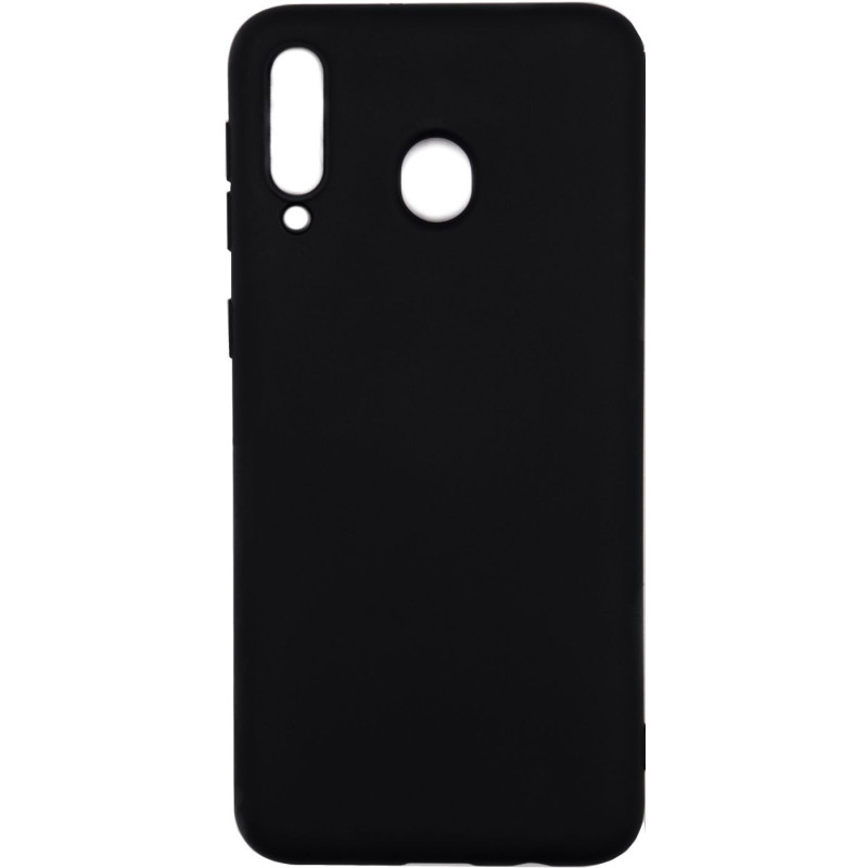 Evelatus Samsung Galaxy A40s Nano Silicone Case Soft Touch TPU Black