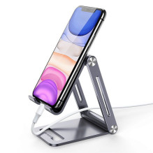 Ugreen Ugreen metal aluminum folding phone holder tablet gray (LP263 80708) Ugreen Ugreen metal aluminum folding phone holder tablet gray (LP263 80708)