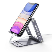 Ugreen Ugreen metal aluminum folding phone holder tablet gray (LP263 80708) Ugreen Ugreen metal aluminum folding phone holder tablet gray (LP263 80708)