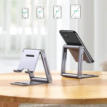 Ugreen Ugreen metal aluminum folding phone holder tablet gray (LP263 80708) Ugreen Ugreen metal aluminum folding phone holder tablet gray (LP263 80708)