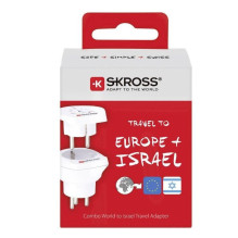 Skross Travel adapter CO W to ISR White