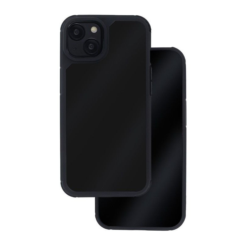 iLike Samsung Galaxy A15 4G / A15 5G Color Shock dėklas, juodas