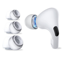 Tech-Protect Apple Tech-Protect Ear Tips for AirPods Pro 1 / 2 in sizes S / M / L - white (3 pcs.) Tech-Protect Apple Tech-Protect Ear Tips for AirPods Pro 1 / 2 in sizes S / M / L - white (3 pcs.)
