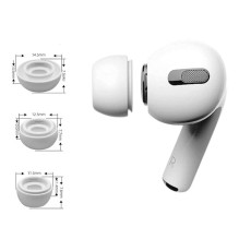 Tech-Protect Apple Tech-Protect Ear Tips for AirPods Pro 1 / 2 in sizes S / M / L - white (3 pcs.) Tech-Protect Apple Tech-Protect Ear Tips for AirPods Pro 1 / 2 in sizes S / M / L - white (3 pcs.)