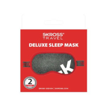 „Skross Deluxe“ miego kaukė, tamsiai pilka „Skross Deluxe“ miego kaukė, tamsiai pilka