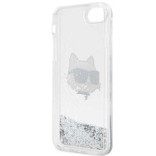 Karl Lagerfeld Karl Lagerfeld KLHCI8LNHCCS iPhone 7 / 8 / SE 2020 / 2022 sidabrinis / sidabrinis kietas dėklas su blizgu Karl Lagerfeld Karl Lagerfeld KLHCI8LNHCCS iPhone 7 / 8 / SE 2020 / 2022 sidabrinis / sidabrinis kietas dėklas su blizgu