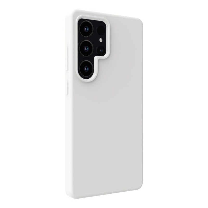 „Evelatus“ „Samsung Galaxy S25 Ultra Premium“ magnetinis, minkštas silikoninis dėklas, baltas