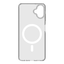 „Evelatus“ „Samsung Galaxy A06 5G“ skaidrus dėklas su magnetiniu permatomu dangteliu