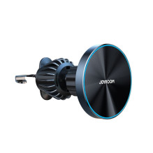 Joyroom Joyroom Magnetic Car Holder Wireless Charger 15W for Air Vent Black (JR-ZS240 Pro)