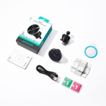 Joyroom Joyroom Magnetic Car Holder Wireless Charger 15W for Air Vent Black (JR-ZS240 Pro)