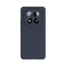 Evelatus Xiaomi Redmi Note 14 Pro Plus Premium Magnetic Soft Touch Silicone Case Dark Blue