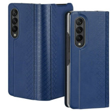 Dux Ducis Samsung Galaxy Z Fold4 Bril dėklas su atverčiamu piniginės formos laikikliu, tamsiai mėlynas Dux Ducis Samsung Galaxy Z Fold4 Bril dėklas su atverčiamu piniginės formos laikikliu, tamsiai mėlynas