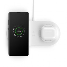 Belkin Dual Wireless Charging Pads 10W White Belkin Dual Wireless Charging Pads 10W White