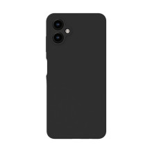 „Evelatus“ „Samsung Galaxy A06 5G“ aukščiausios kokybės magnetinis, minkštas silikoninis dėklas, juodas