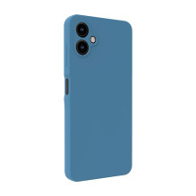 Evelatus Samsung Galaxy A06 5G Premium Magnetic Soft Touch Silicone Case Navy Blue