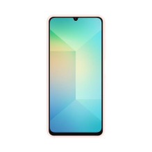 „Evelatus“ „Samsung Galaxy A06 5G“ aukščiausios kokybės magnetinis, minkštas silikoninis dėklas, rožinis, smėlio spalvos