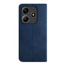 „Evelatus Xiaomi Redmi Note 14 5G“ dėklas, PU oda, tamsiai mėlynas