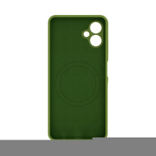 „Evelatus“ „Samsung Galaxy A06 5G“ aukščiausios kokybės magnetinis minkštas silikoninis dėklas, žalias