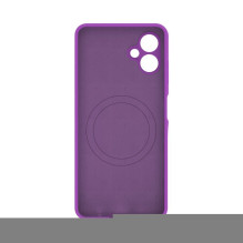 Evelatus Samsung Galaxy A06 5G Premium Magnetic Soft Touch Silicone Case Grape