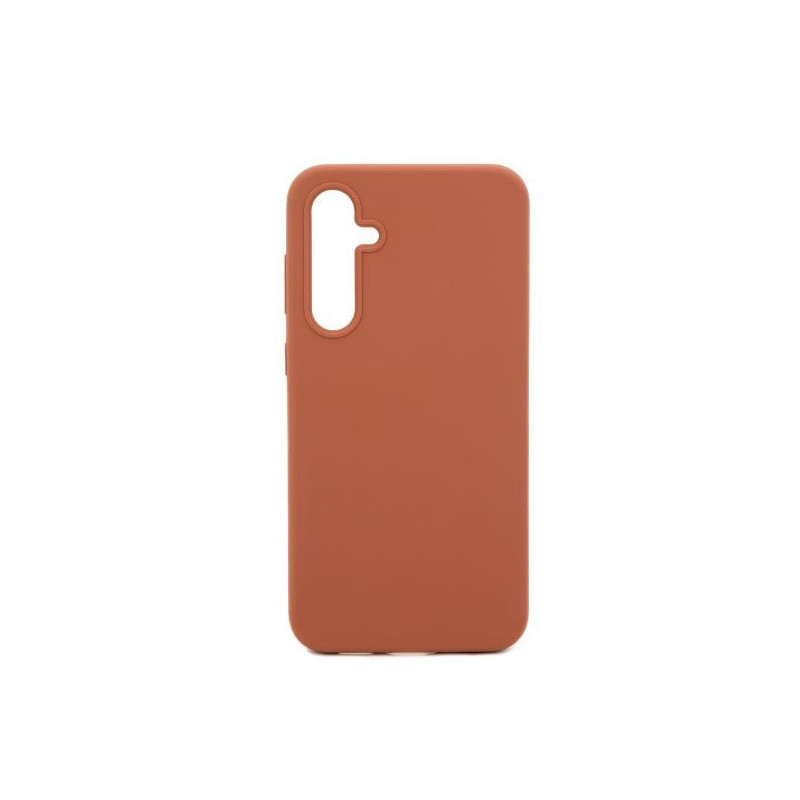 Evelatus Samsung Galaxy S24 Premium Soft Touch Silicone Case Brown