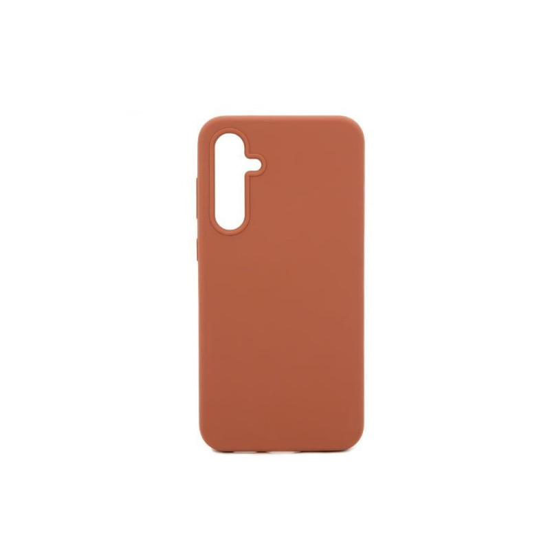 Evelatus Samsung Galaxy S24 Ultra Premium Soft Touch Silicone Case Brown