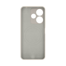 „Evelatus Xiaomi Redmi 13 4G“ aukščiausios kokybės magnetinis minkštas silikoninis dėklas, akmenuko spalvos