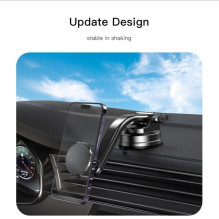 Forcell Magnetic car phone holder Forcell F-Grip MagLuxe windshield / dashboard / air vent black