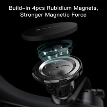 Forcell Magnetic car phone holder Forcell F-Grip MagLuxe windshield / dashboard / air vent black