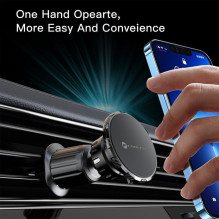 Forcell Magnetic car phone holder Forcell F-Grip MagLuxe windshield / dashboard / air vent black