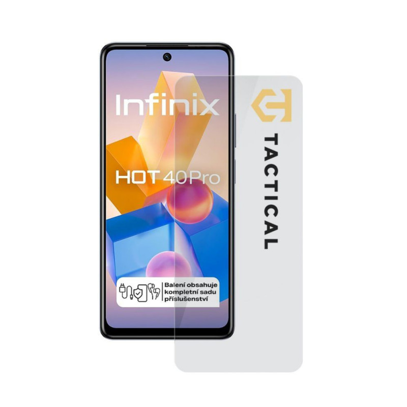 Tactical - Tactical Glass Shield 2.5D for Infinix Hot 40 Pro Clear