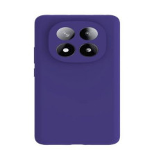 „Evelatus Xiaomi Poco M6 Pro“ aukščiausios kokybės minkštas silikoninis dėklas, violetinis