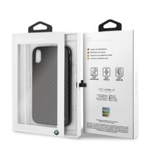 BMW Apple iPhone XR Signature Hard Case Real Carbon Black BMW Apple iPhone XR Signature Hard Case Real Carbon Black