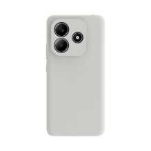 „Evelatus Xiaomi Poco X6 Premium“ minkštas silikoninis dėklas, baltas „Evelatus Xiaomi Poco X6 Premium“ minkštas silikoninis dėklas, baltas
