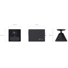EZVIZ EZVIZ CB2, 2 MP 2304 x 1296 3MP H.265 / H.264 4G