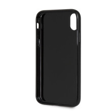 BMW Apple iPhone XR Signature kietas dėklas, tikras anglies juodumo BMW Apple iPhone XR Signature kietas dėklas, tikras anglies juodumo